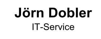 Joern Dobler - IT-Service